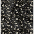 thumbnail image 1 of Soimoi Velvet Black Fabric By the Yard - 54 Inch Wide - Florals Print Fabric - Elegant & Beautiful Patterns for Fashion and Home Decor Printed Fabric, 1 of 6