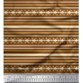 thumbnail image 1 of Soimoi Velvet Fabric Aztec Southwestern Decor Fabric Printed Yard 58 Inch Wide, 1 of 1