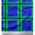 thumbnail image 1 of Soimoi Velvet Fabric Check Check Print Fabric by the Yard 58 Inch Wide, 1 of 3
