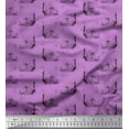 thumbnail image 1 of Soimoi Velvet Fabric Direction Compass,Lighthouse & Yacht Nautical Printed Craft Fabric by The Yard 58 Inch Wide, 1 of 1