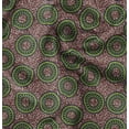 thumbnail image 1 of Soimoi Velvet Red Fabric By the Yard - 54 Inch Wide - African Tribal Material - Artistic and Modern Patterns for Various Uses Printed Fabric, 1 of 6