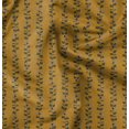 thumbnail image 1 of Soimoi Velvet Yellow Fabric By the Yard - 54 Inch Wide - Florals, Leaves Print Fabric - Elegant & Beautiful Patterns for Fashion and Home Decor Printed Fabric, 1 of 6