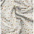 thumbnail image 1 of Soimoi Velvet Yellow Fabric By the Yard - 54 Inch Wide - Florals, Leaves Print Fabric - Elegant & Beautiful Patterns for Fashion and Home Decor Printed Fabric, 1 of 6