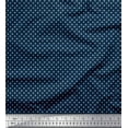 thumbnail image 1 of Soimoi Viscose Chiffon Fabric Dots Dots Printed Craft Fabric by The Yard 42 Inch Wide, 1 of 3