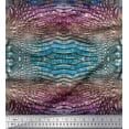 thumbnail image 1 of Soimoi Viscose Chiffon Fabric Snake Animal Skin Decor Fabric Printed Yard 42 Inch Wide, 1 of 3
