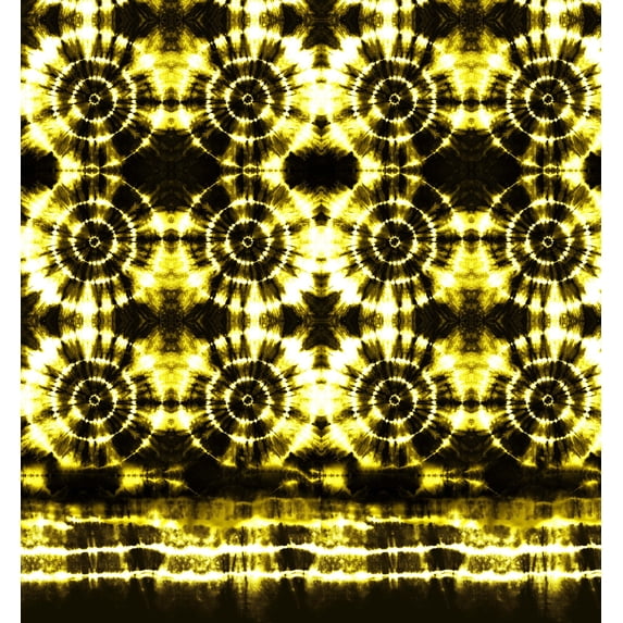 Soimoi Viscose Chiffon Fabric Tie & Dye Panel Decor Fabric Printed Yard 42 Inch Wide