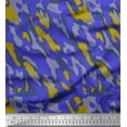 thumbnail image 1 of Soimoi Viscose Chiffon Fabric Tiger Animal Skin Print Sewing Fabric Yard 42 Inch Wide, 1 of 3