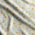 thumbnail image 1 of Soimoi Watercolor Floral Printed,Cuddle Minky Fabric, Sewing Fabric by The Yard 56 Inch Wide,Decorative Plush Soft Fabric, Baby Garments, Toys and Blankets, Yellow, 1 of 6