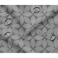 thumbnail image 1 of Soimoi Waterproof Outdoor Fabric By 10 Yard | Geometric Print on Gray | 56" Wide | UV Resistant & Durable Taffeta Material for Cushions, Covers, Curtains, awning & DIY Projects, 1 of 7
