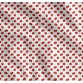 thumbnail image 1 of Soimoi White Cotton Poplin Fabric Tomato Vegetable Print Fabric by the Yard 56 Inch Wide, 1 of 7