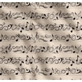 thumbnail image 1 of Soimoi White Cotton Voile Fabric Notes Musical Instrument Print Fabric by Yard 56 Inch Wide, 1 of 7