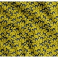 thumbnail image 1 of Soimoi Yellow Cotton Cambric Fabric Cat Animal Print Fabric by the Yard 56 Inch Wide, 1 of 7