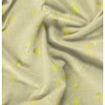 thumbnail image 1 of Soimoi Yellow Fabric - By the Yard - 42 Inch Wide - Leaves & Flower Floral Print Fabric - Nature - inspired and Graceful Designs for Fashion and Home Printed Fabric, 1 of 6