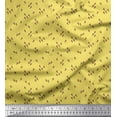thumbnail image 1 of Soimoi Yellow Rayon Fabric Giraffe Face Animal Printed Craft Fabric by The Yard 42 Inch Wide, 1 of 1