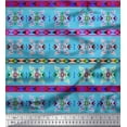 thumbnail image 1 of Soimoi polyester Crepe Fabric Ikat Southwestern Print Fabric by Yard 52 Inch Wide, 1 of 1