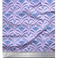 thumbnail image 1 of Soimoi polyester Crepe Fabric Scales Geometric Print Fabric by Yard 42 Inch Wide, 1 of 3