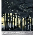 thumbnail image 1 of Soimoi polyester Crepe Fabric Tree Nature Printed Craft Fabric by the Yard 42 Inch Wide, 1 of 1