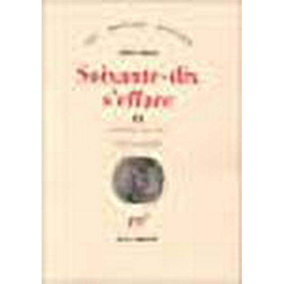 Soixante-dix s'efface(journal) t3 (French Edition)
