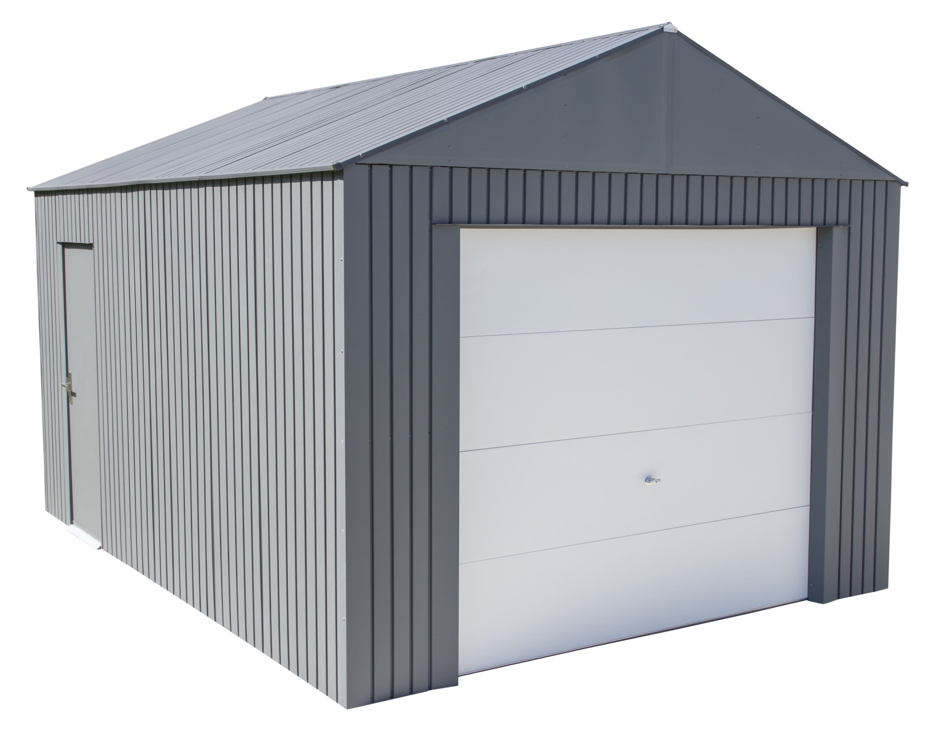 Everest 12' x 15' Gray Metal Garage Kit