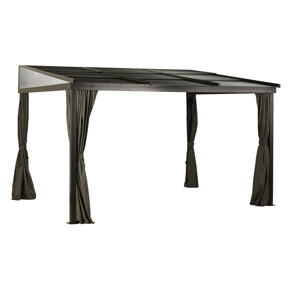 Sojag Francfort 10 Ft. X 12 Ft. Wall Gazebo