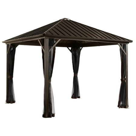 Sojag Outdoor 8' x 8' Dakota Hardtop Gazebo Outdoor Sun Shelter