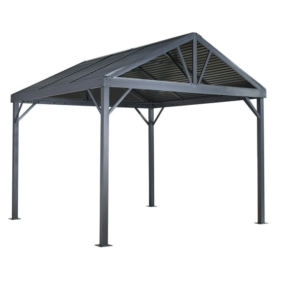 Sojag Sanibel 10 x 10 x 9 ft Light Grey Gazebo