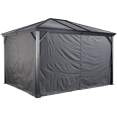 thumbnail image 1 of Sojag VENTURA 10' x 12' Polyester Privacy Curtains Kit, 1 of 2