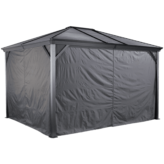 Sojag VENTURA 8' x 8' Polyester Privacy Curtain Kit