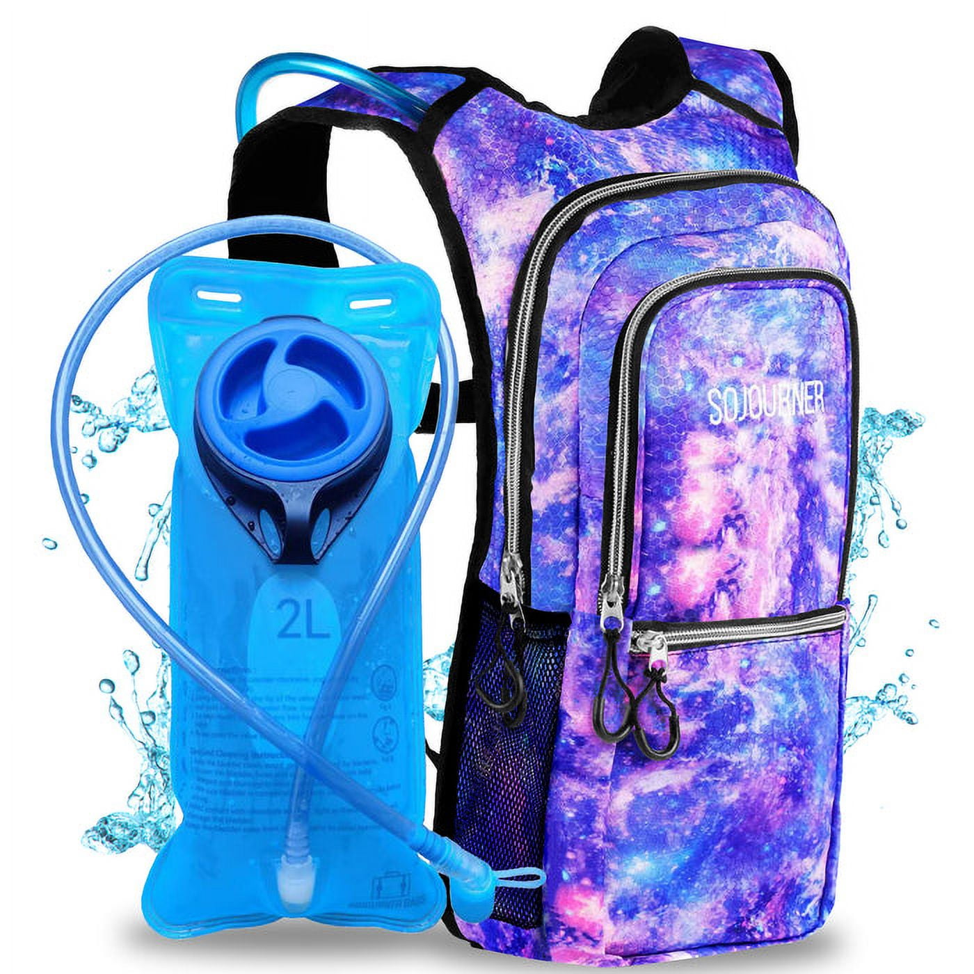 Festival Rave Hydration Pack With 2L Bladder Hiking Running Mothybot With 2L  Bladder - Water Pack For Hiking, Running, Biking & Festivals Hydration  Backpack 20L