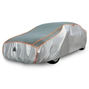 Sojoy Anti Hail Damage Car Cover Multi-Layered EVA Full Car Cover Waterproof Anti Frost Car Cover Fit for Sedan Up to 220’’ EVA Hail Car Cover Protection Blanket