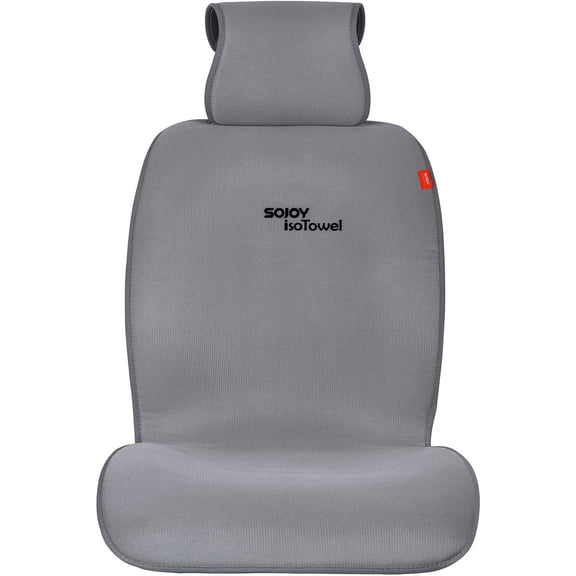 Sojoy IsoTowel Car Seat Cover, Microfiber Seat Protector with Quick-Dry Non-Slip Base,Car seat Protector for All Workouts, All-Weather Honeycomb Cloth
