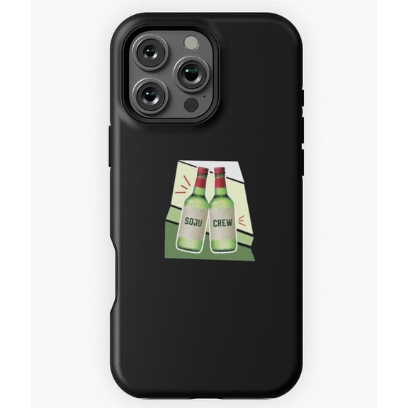 Soju Crew Friends Squad Korean M0920 Phone Case for iPhone 17 16 15 14 13 12 11 Pro Max