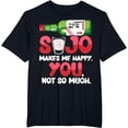 thumbnail image 1 of Soju Korean Liquor Alcohol Drinking Funny Soju Lover Saying T-Shirt, 1 of 5