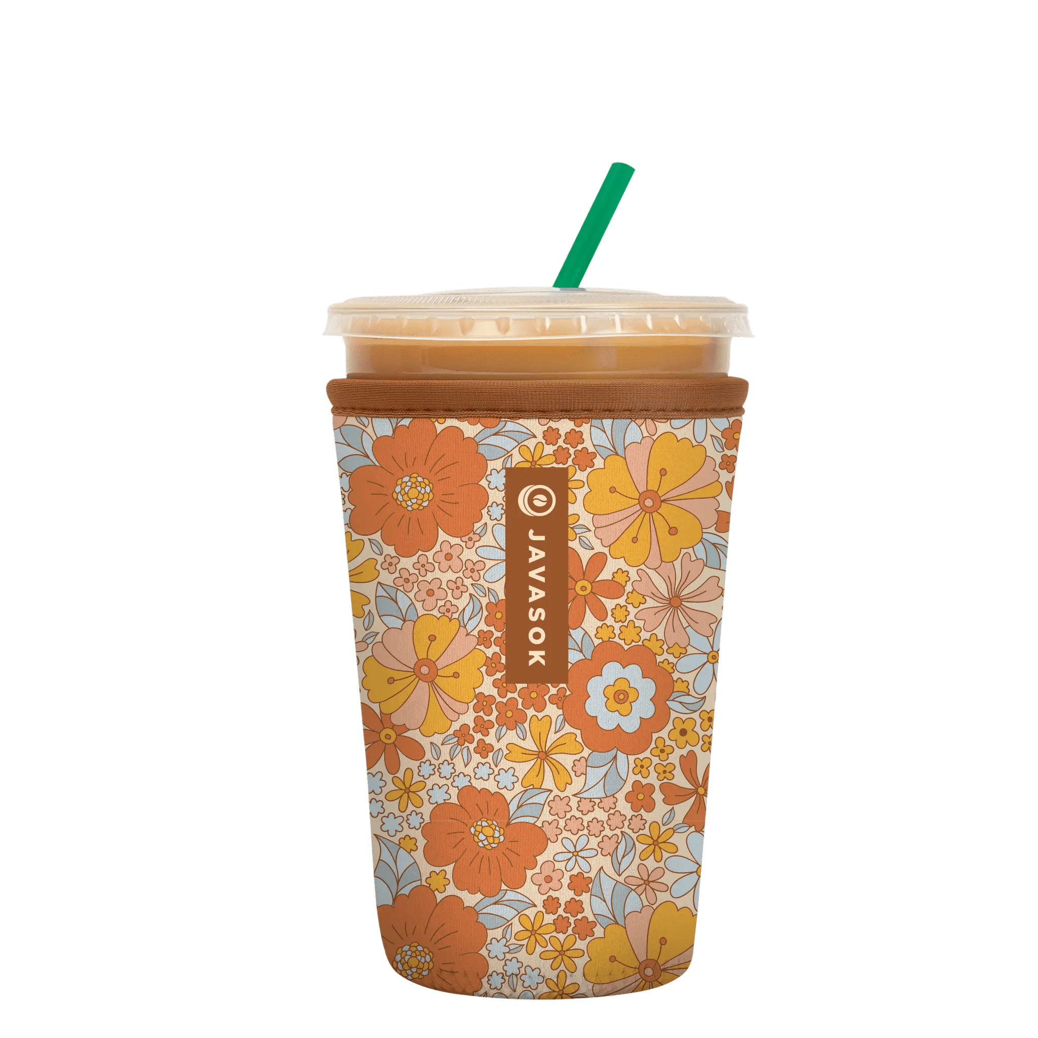 Sok It JavaSok Iced Coffee & Cold Soda Insulated Neoprene Cup Sleeve ...