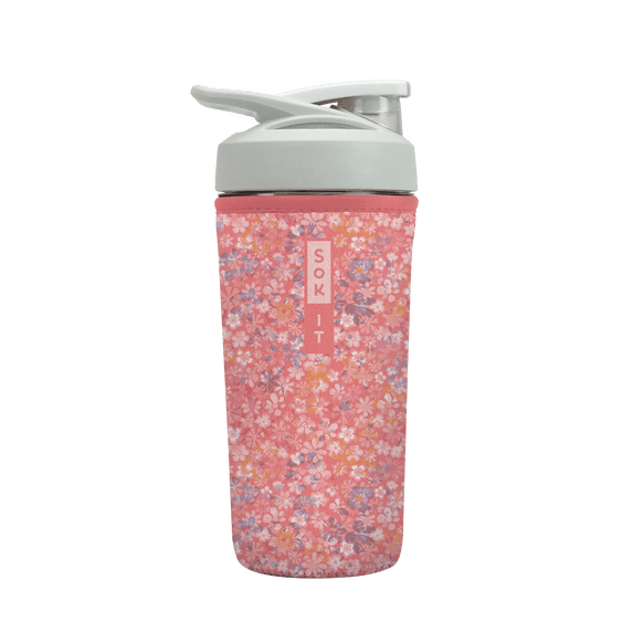 Sok It BotlSok Protein Blender Shaker Bottle Sleeve Insulated Neoprene Cover Fits 28oz Blender