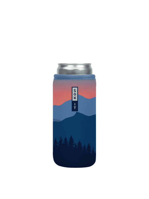 Sok It CanSok Sleeve for Beer & Soda Insulated Neoprene Cover 12oz Slim Can Sleeve