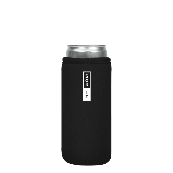 Sok It CanSok Sleeve for Beer & Soda Insulated Neoprene Cover 12oz Slim Can Sleeve