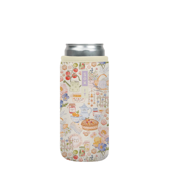 Sok It CanSok Sleeve for Beer & Soda Insulated Neoprene Cover 12oz Slim Can Sleeve
