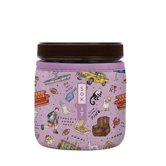 Sok It IceCreamSok Insulated Neoprene Cover Fits Talenti 16oz Pints