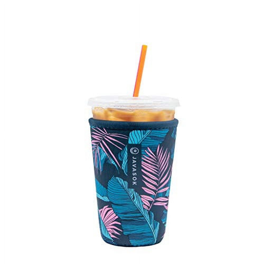 Sok It Java Sok Reusable Neoprene Insulator Sleeve for Iced Coffee Cups