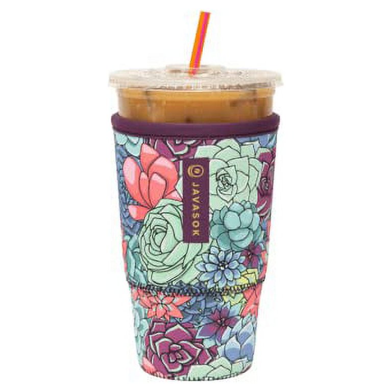 Sok It Java Sok Iced Coffee & Soda Cup Sleeve Insulated Neoprene