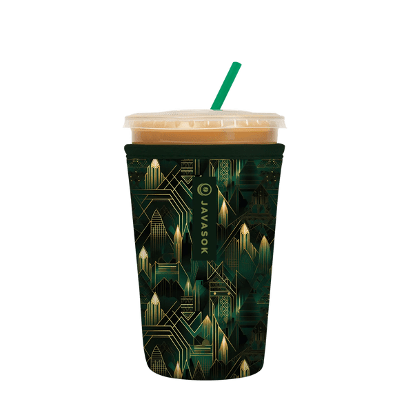 Sok It JavaSok Iced Coffee & Cold Soda Insulated Neoprene Cup Sleeve Medium: 22 - 28oz