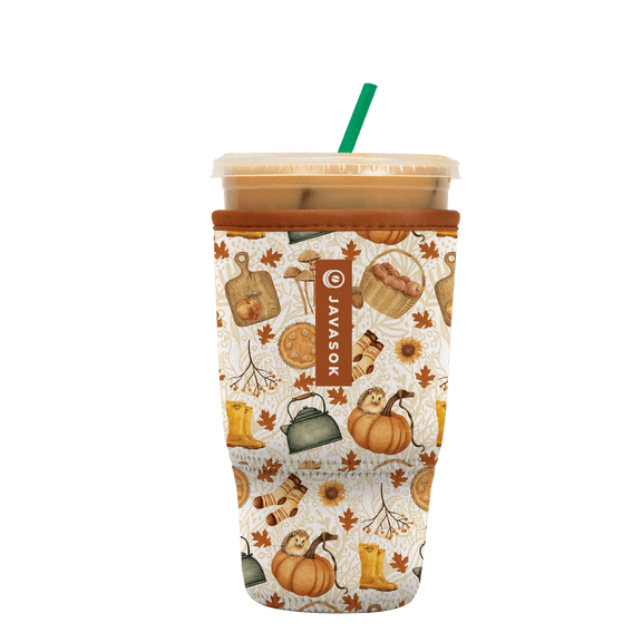 Sok It JavaSok Iced Coffee & Cold Soda Insulated Neoprene Cup Sleeve Large: 30 - 32oz