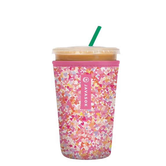 Sok It JavaSok Iced Coffee & Cold Soda Insulated Neoprene Cup Sleeve Medium: 22 - 28oz