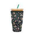 thumbnail image 1 of Sok It JavaSok Iced Coffee & Cold Soda Insulated Neoprene Cup Sleeve (Grey Rose, XLarge: 38 - 42oz), 1 of 5