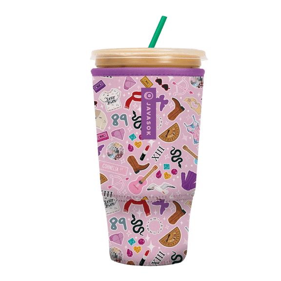 Sok It JavaSok Iced Coffee & Cold Soda Insulated Neoprene Cup Sleeve XXLarge: 44 - 48oz