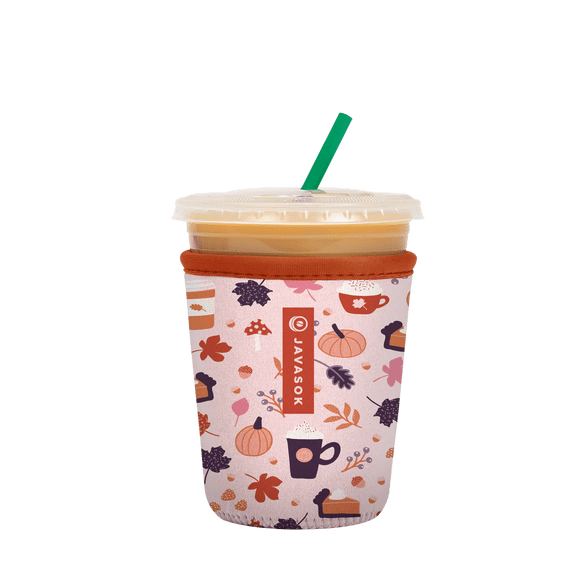 Sok It JavaSok Iced Coffee & Cold Soda Insulated Neoprene Cup Sleeve Small: 16 - 20oz