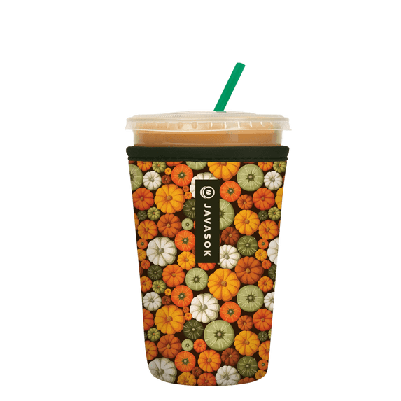Sok It JavaSok Iced Coffee & Cold Soda Insulated Neoprene Cup Sleeve Medium: 22 - 28oz