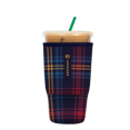 thumbnail image 1 of Sok It JavaSok Iced Coffee & Cold Soda Insulated Neoprene Cup Sleeve (Tartan Royale, Large: 30 - 32oz), 1 of 5