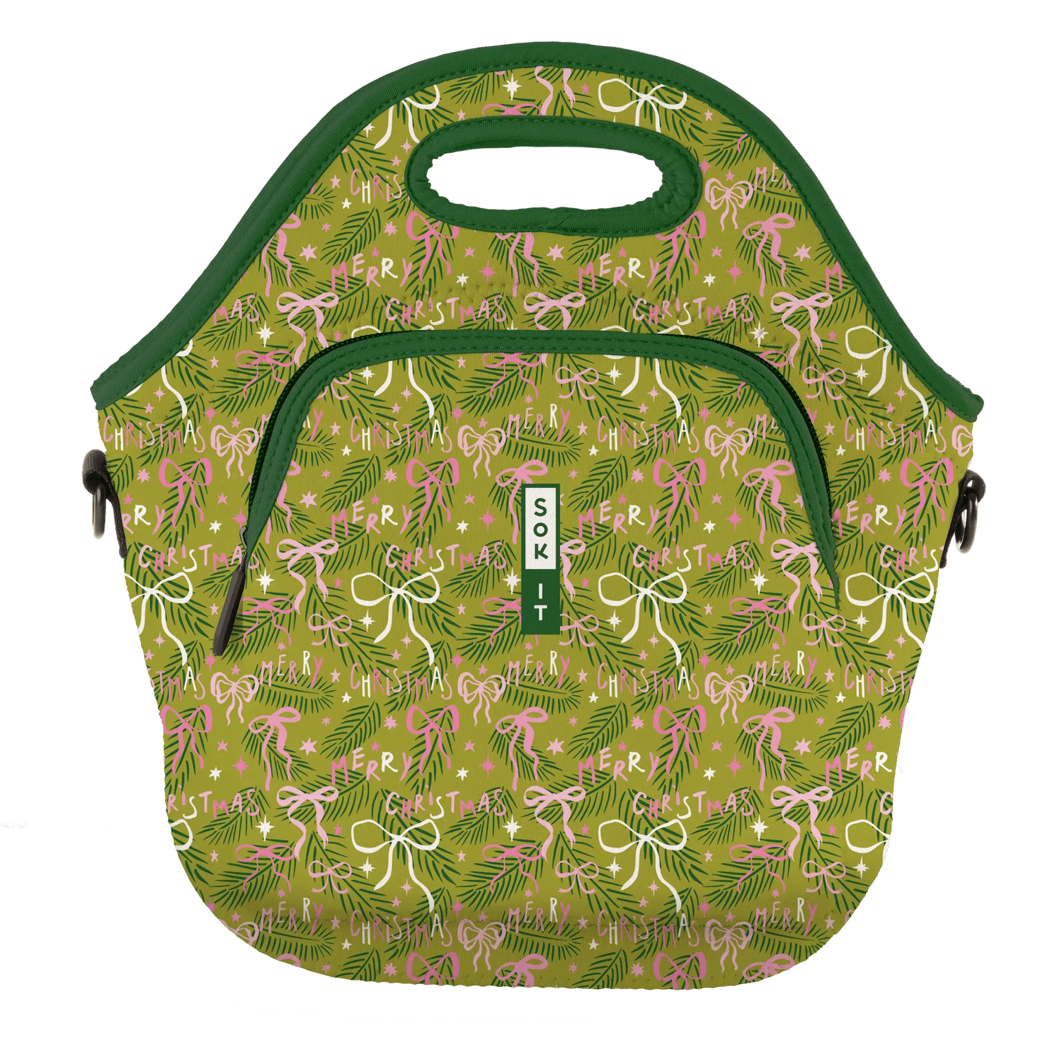 Sok It LunchTote Zippered Bag Insulated Neoprene Caddy (Tied with Cheer ...
